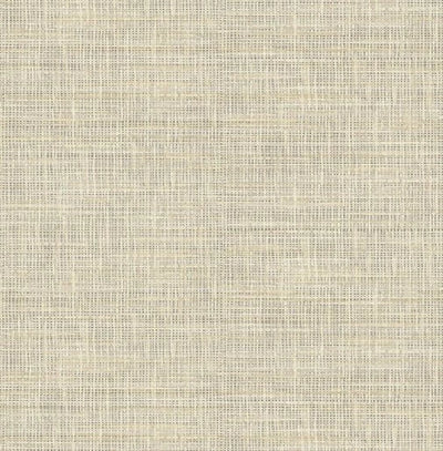 Weave / Crosshatch on Sheen Background on Unpasted Wallpaper