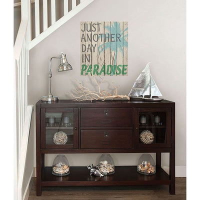 Another Day In Paradise Beach Applique 19 x 17.5 Peel and Stick