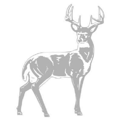 Deer - Buck Sudden Shadow Peel & Stick Mini Mural Applique - all4wallswall-paper