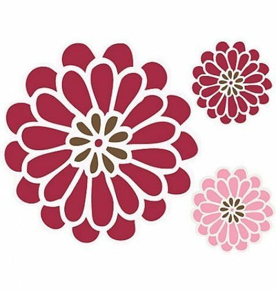Waverly Daisy Peel & Stick Mural Appliques - all4wallswall-paper