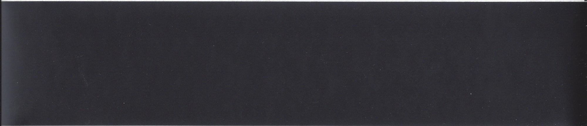 3.75" Solid Black Peel & Stick Wallpaper Border - all4wallswall-paper