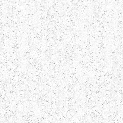 Waterfall Raised White Textured Paintable Wallpaper - all4wallswall-paper