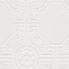 Neo Classic Ceiling Tile Raised White Textured Paintable Wallpaper - all4wallswall-paper