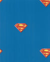 Superman on Royal Blue on Sure Strip Wallpaper