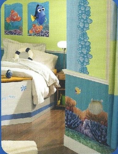 Nemo Aqua Bubbles Streamer Prepasted Border - all4wallswall-paper