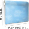 York Wallcoverings Disney Kids Clouds Sure Strip Wallpaper - all4wallswall-paper