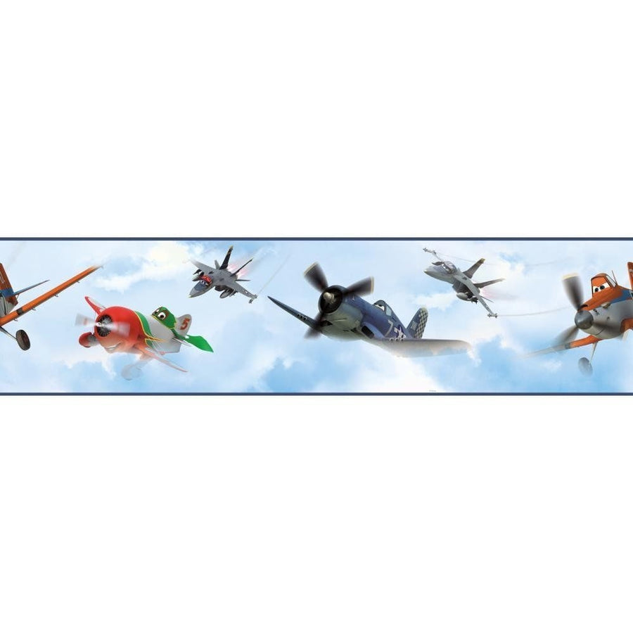 Walt Disney Planes In the Clouds Sure Strip Wallpaper Border - all4wallswall-paper