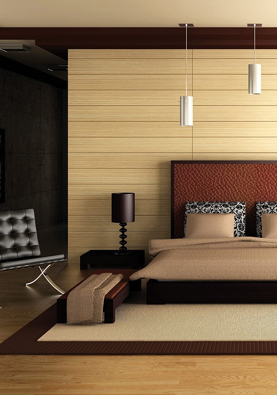 Maple Wood Grain Peel and Stick Craft Wallpaper - all4wallswall-paper