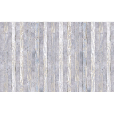 Fablon Craft Grey with Blue Wood 6.56 Foot Sheet Film Peel and Stick - all4wallswall-paper