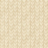 Soft Beige Graphic Knit Stripes Contemporary Unpasted Wallpaper - all4wallswall-paper
