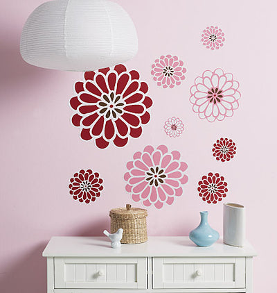 Waverly Daisy Peel & Stick Mural Appliques - all4wallswall-paper
