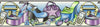 Girls Accessories in Blue, Purple and Lime on Sure Strip Wallpaper Border - all4wallswall-paper