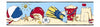Candice Olson on the Beach in Primary Colors Wallpaper Border - all4wallswall-paper