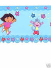 Nickelodeon Dora the Explorer in Aqua Blue 12 Ft Wallpaper Border - all4wallswall-paper