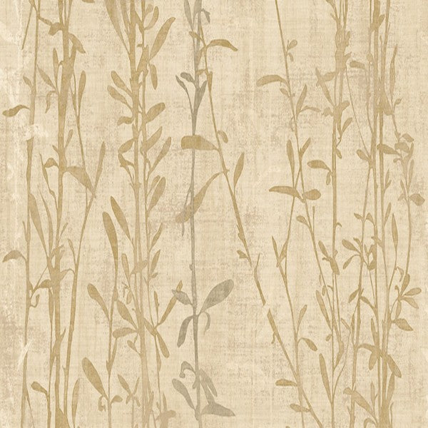 Acrylic Coated Asian Shearcoated Branches Unpasted 27" Wallpaper