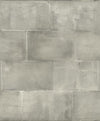 Textured Grey Stone Blocks on Paste the Wall Wallpaper