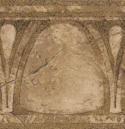 Golden Egg & Dart with a Touch of Black Wallpaper Border