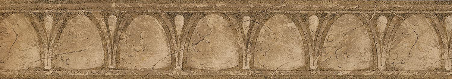 Golden Egg & Dart with a Touch of Black Wallpaper Border