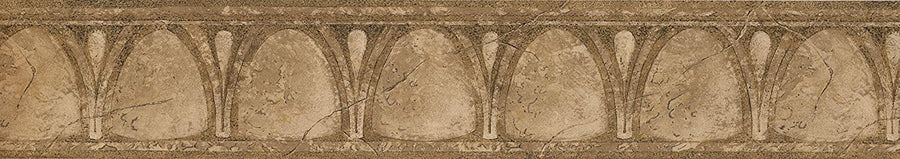 Golden Egg & Dart with a Touch of Black Wallpaper Border