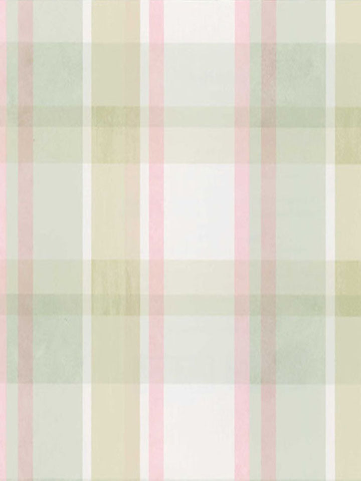 Pastel Coastal Plaid Multicolor Easy Walls Wallpaper - all4wallswall-paper