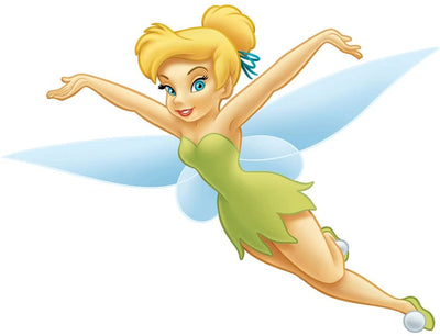 Disney Tinkerbell Peel and Stick Mini Mural Wallpaper - all4wallswall-paper
