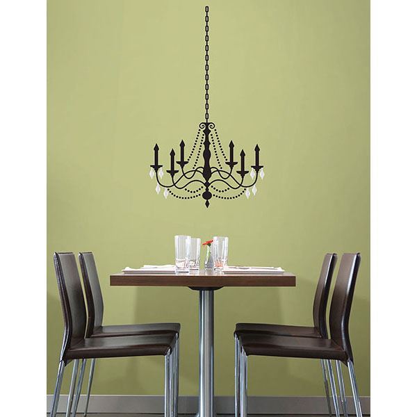 Chandelier Peel and Stick Mural Appliques VL0506 - all4wallswall-paper