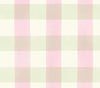 Girls Pink and Green Plaid on Easy Walls Wallpaper - all4wallswall-paper