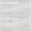 Light Grey Tile w/ Wood Grain on Paste the Wall Wallpaper