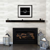 Light Grey Tile w/ Wood Grain on Paste the Wall Wallpaper