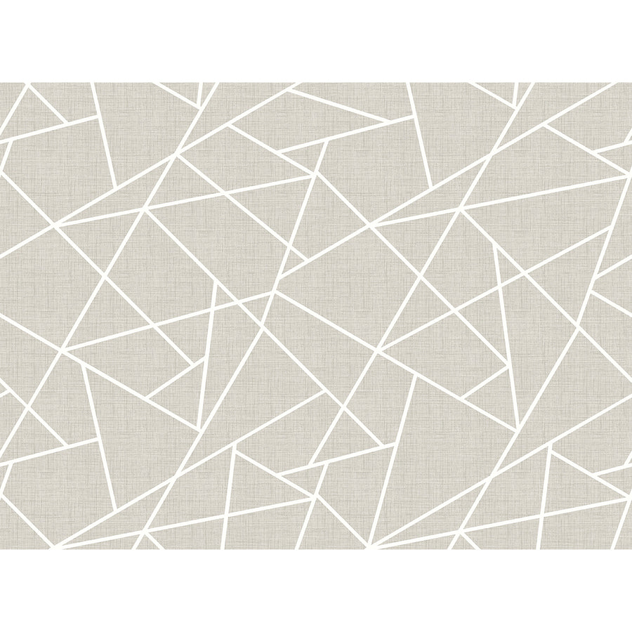 Diagonal Lines on Dove Grey Linen 12 x 9 Wall Mural Paste the Wall