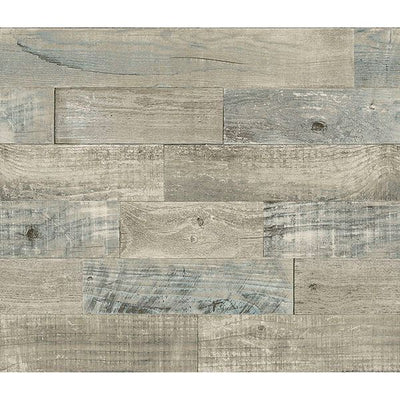 Coastal Wood Peel and Stick Backsplash Wallpaper
