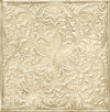 Villa Toscana Vanilla Wall and Ceiling Tiles on Unpasted Wallpaper