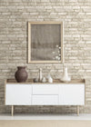 Oxford White Photo Realistic Faux Brick Wallpaper