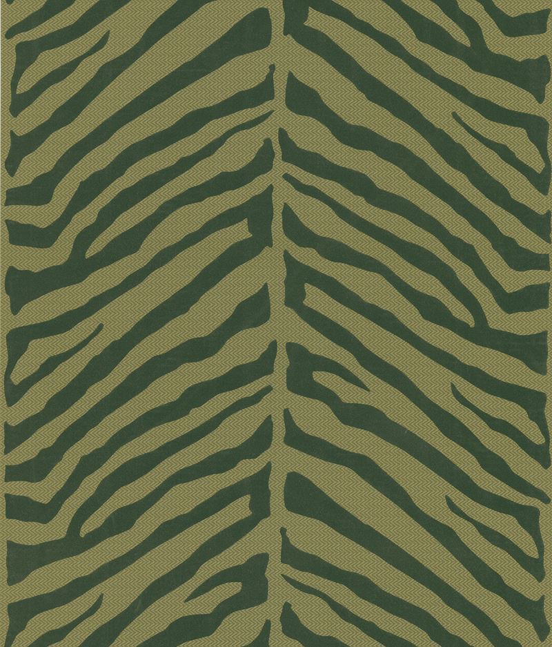 Modern Raised Brown on Herringbone Brown Zebra Wallpaper - all4wallswall-paper