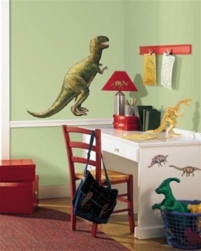 RoomMates Giant Dinosaur Peel & Stick Mural Applique by Candice Olson - all4wallswall-paper
