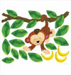 Baby Monkey Peel and Stick Appliques - all4wallswall-paper