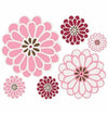 Waverly Daisy Peel & Stick Mural Appliques - all4wallswall-paper