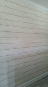 Magnolia Home Joanna Gaines Off White Shiplap Wood on Sure Strip Wallpaper - all4wallswall-paper
