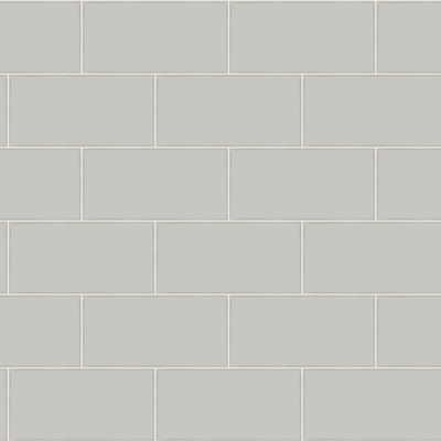Grey Subway Tile on Easy Walls Wallpaper by Chesapeake - all4wallswall-paper