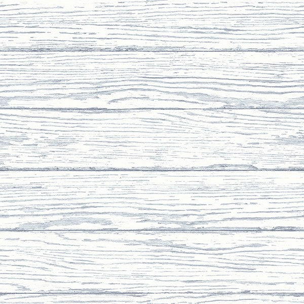 Tropical Beach Key West White with Blue Weathered Easy Walls Wallpaper - all4wallswall-paper