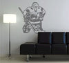Hockey Goalie Sudden Shadow Peel & Stick Mini Mural Applique - all4wallswall-paper