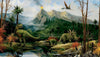 Land of the Dinosaurs Candice Olson 10.5' x 6' on Sure Strip Wallpaper Wall Mural - all4wallswall-paper