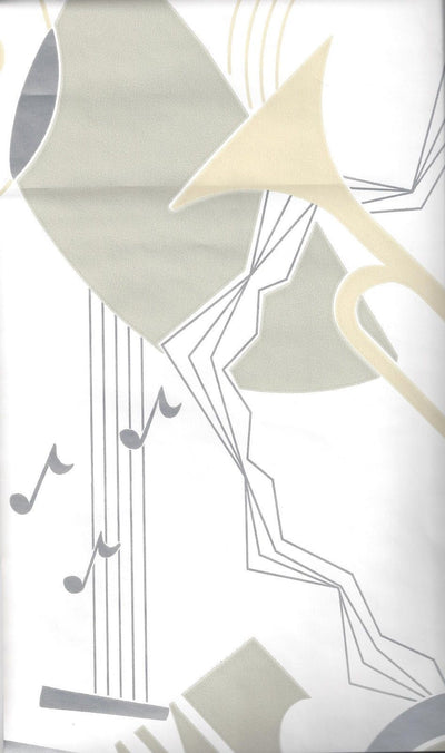 Modern Music - Musical Instruments Wallpaper - all4wallswall-paper
