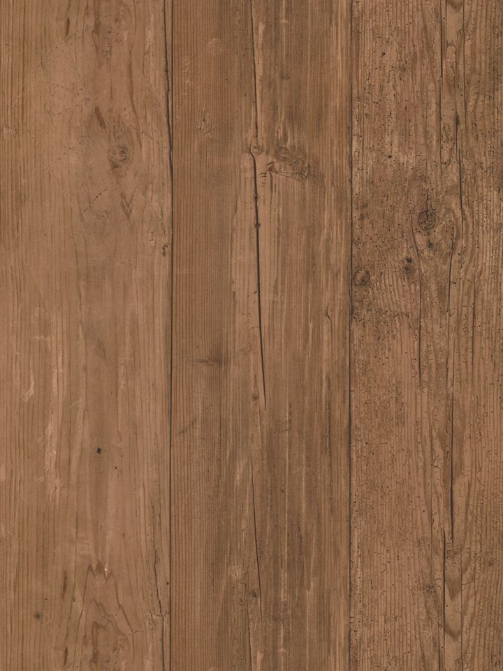 Chocolate Brown Planks With Wood Grain Sure Strip Wallpaper - all4wallswall-paper