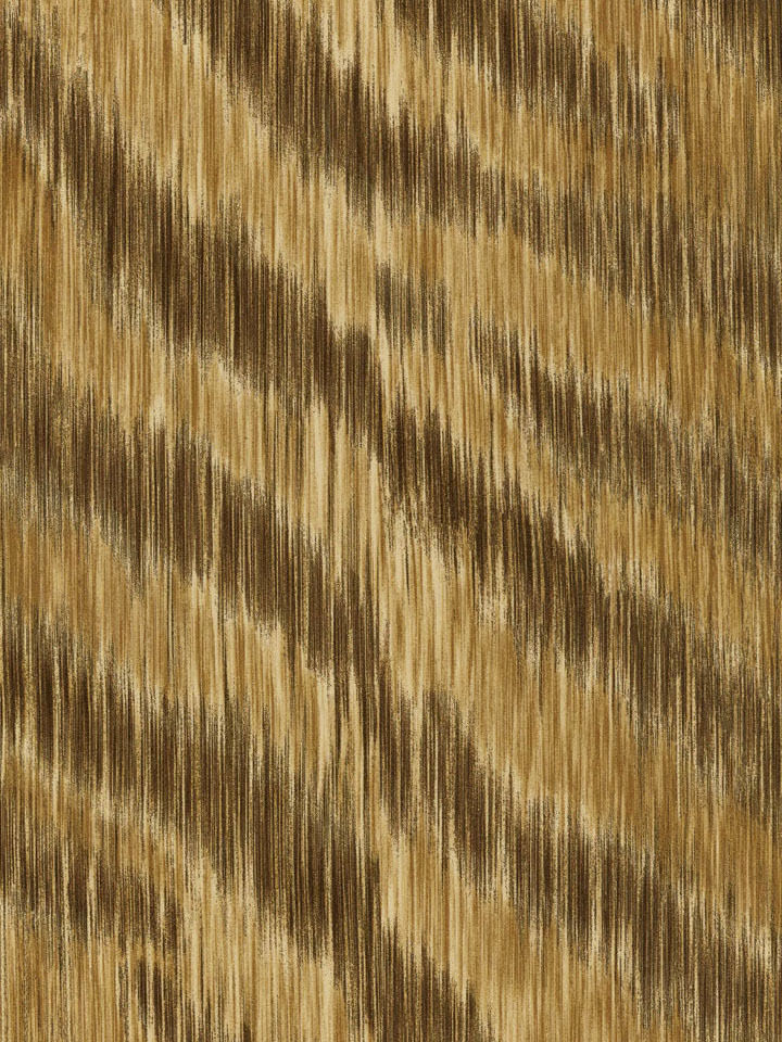 Contemporary Multiple Shades of Brown Zebra Skin Unpasted Wallpaper - all4wallswall-paper