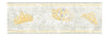 Candice Olson Princess with Crowns in Silver & Gold Wallpaper Border - all4wallswall-paper
