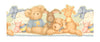 Baby's Happy Stuffed Animal Friends Two Sided Laser Cut Wall Border - all4wallswall-paper