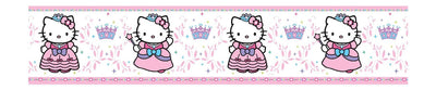 Hello Kitty Princess on Sure Strip Wallpaper Border - all4wallswall-paper