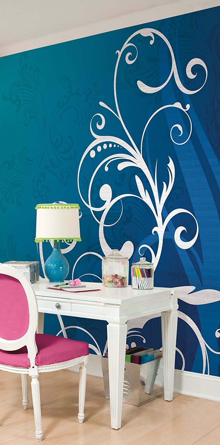 Mural Portfolio II Deco Scroll Wall Mural  15' x 9' - all4wallswall-paper