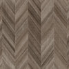 Gradient Chevron in Dark Grey Stripes Faux 3-D Wallpaper - all4wallswall-paper
